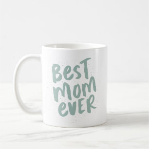 Beste Mutter überhaupt modern trendy grün Mutterta Kaffeetasse