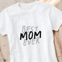 Beste Mutter überhaupt Moderne schwarze und graue
