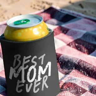Beste Mutter überhaupt Moderne weiße und graue Gru Dosenkühler