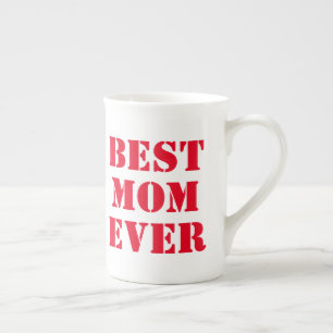 Beste Mutter überhaupt modernes typografisches Mut Prozellantasse