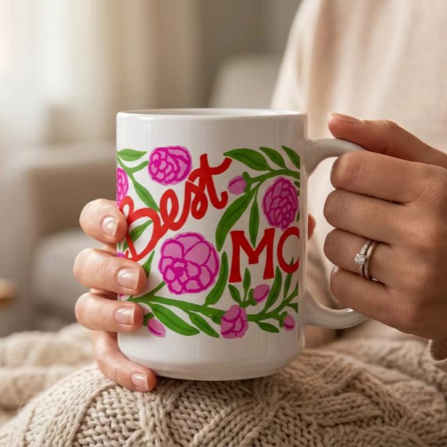 Beste Mutter überhaupt Muttertag 15 oz Tasse (Von Creator hochgeladen)