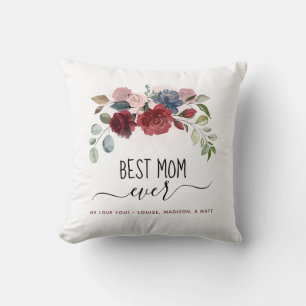 Beste Mutter überhaupt Muttertag Personalisierte B Kissen