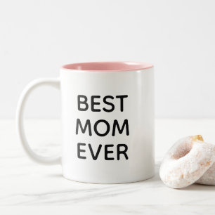 Beste Mutter überhaupt Muttertags-Zweifarben-Kaf Zweifarbige Tasse