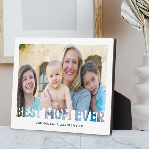 Beste Mutter überhaupt Muttertagsgeschenk Foto Fotoplatte