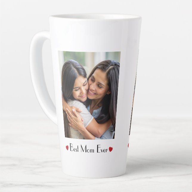 Beste Mutter überhaupt personalisierte Tasse | Ges (Linke Ecke)