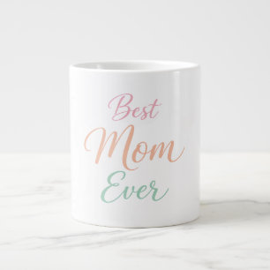 Beste Mutter überhaupt personalisierter Kaffeebech Jumbo-Tasse