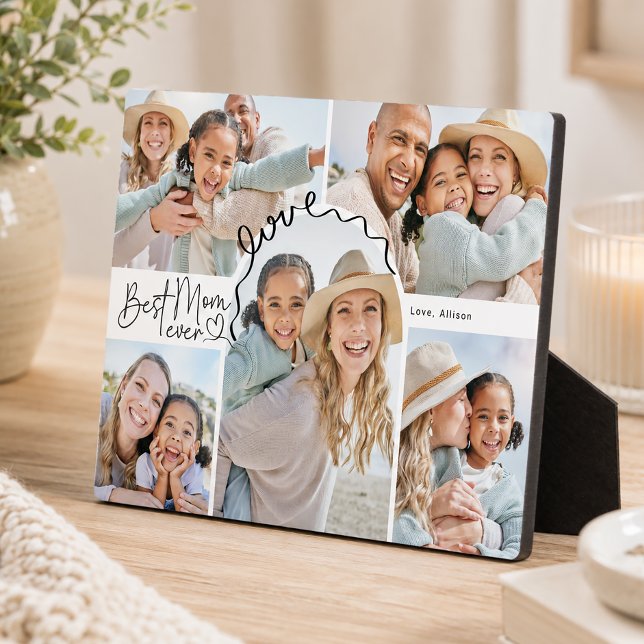 Beste Mutter überhaupt personalisiertes Foto Fotoplatte (Von Creator hochgeladen)