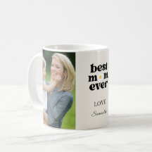 Beste Mutter überhaupt Personalisiertes Foto Mutte