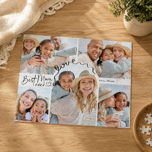Beste Mutter überhaupt Personalisiertes Foto Puzzle