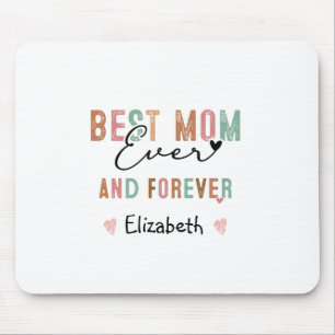 Beste Mutter überhaupt Retro Schrift Groovy Mutter Mousepad
