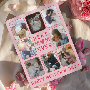 Beste Mutter überhaupt Rosa & Rot 8 Foto Muttertag