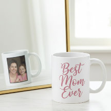 Beste Mutter überhaupt Rosa Schrift 1 Foto Andenke