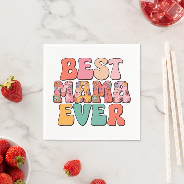 Beste Mutter überhaupt  Serviette (Beispiel)