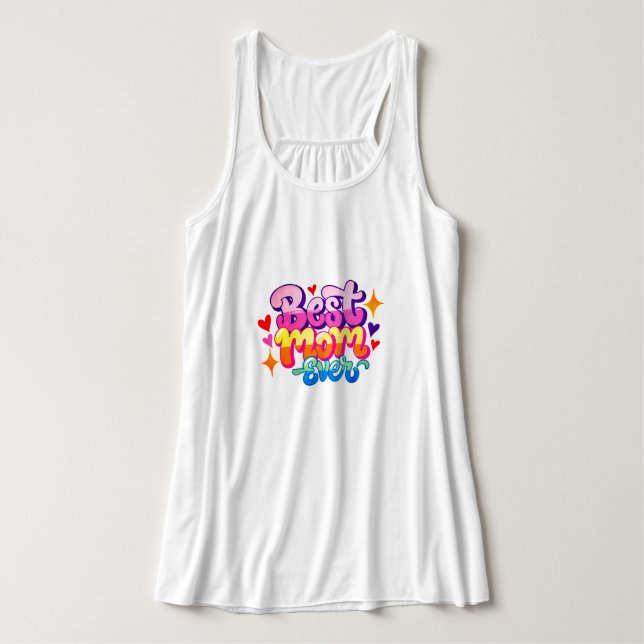 Beste Mutter überhaupt (Stil 1) Tank Top (Design Vorderseite)