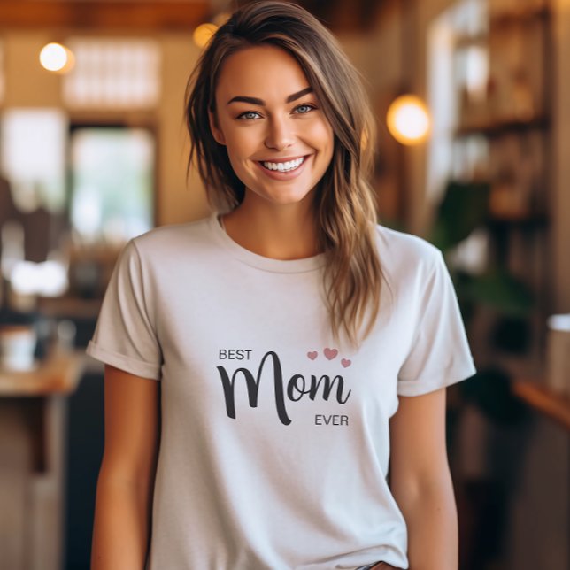 Beste Mutter überhaupt  T-Shirt (Best Mom Ever T-Shirt by MINTIC DESIGN STUDIO)