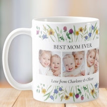 Beste Mutter überhaupt Wildblumen-Foto