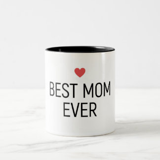 Beste Mutter überhaupt Zweifarbige Tasse