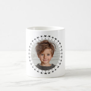 Beste Mutter / Vater überhaupt, Foto & graue Herze Kaffeetasse