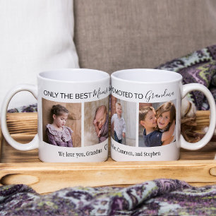 Beste Mütter werden zur Oma befördert 4 Fotos Kaffeetasse