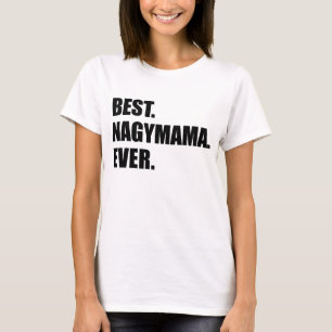 Beste Nagymama überhaupt ungarische Großmutter T-Shirt