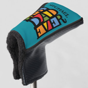 BESTE Name-Putterabdeckung des VATERS ÜBERHAUPT Golf Headcover