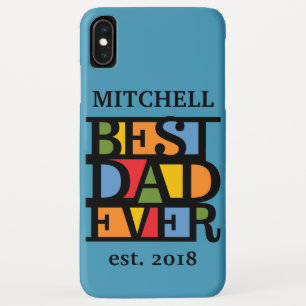 BESTE Name- u. Jahrtelefon-Hüllen des VATERS Case-Mate iPhone Hülle