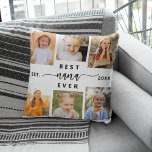 Beste NaNa Ever - Enkel Foto Collage Kissen<br><div class="desc">Feiern Sie das "Beste NaNa Ever" mit diesem personalisierten Grandchildren Foto Collage Throw Kissen. Dieses nachdenkliche Geschenk besticht durch eine liebevoll arrangierte Collage aus hochgeliebten Fotos, die besondere Momente einfangen, ergänzt durch eine herzliche Botschaft. Aus hochwertigem, weichem Stoff gefertigt, bietet es Komfort und Stil in jedem Wohnbereich. Die herausnehmbare Abdeckung...</div>