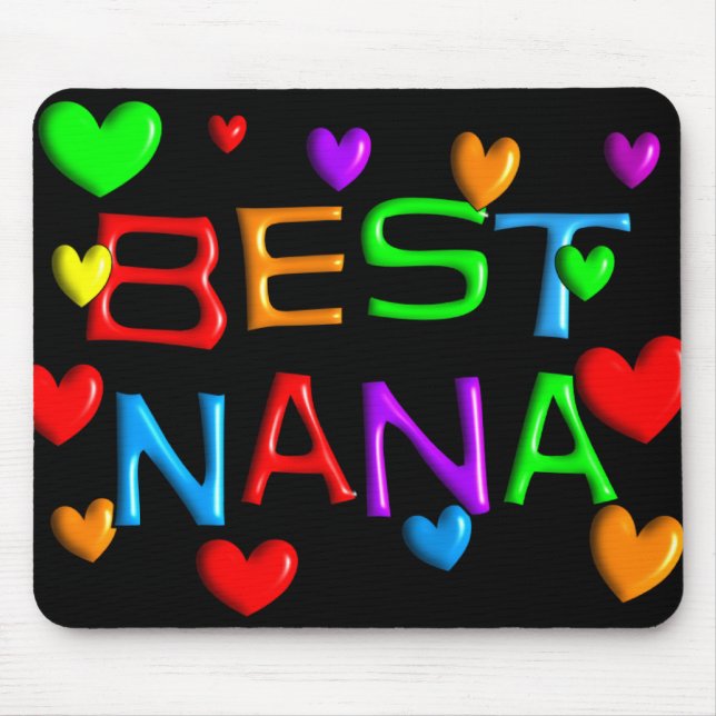 Beste Nana-T - Shirts u. -geschenke Mousepad (Vorne)