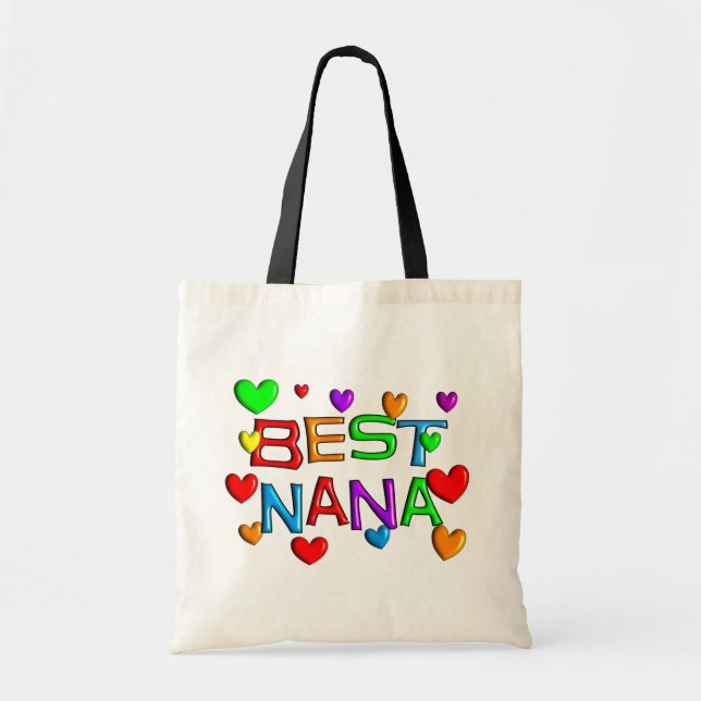 Beste Nana-T - Shirts u. -geschenke Tragetasche (Vorne)