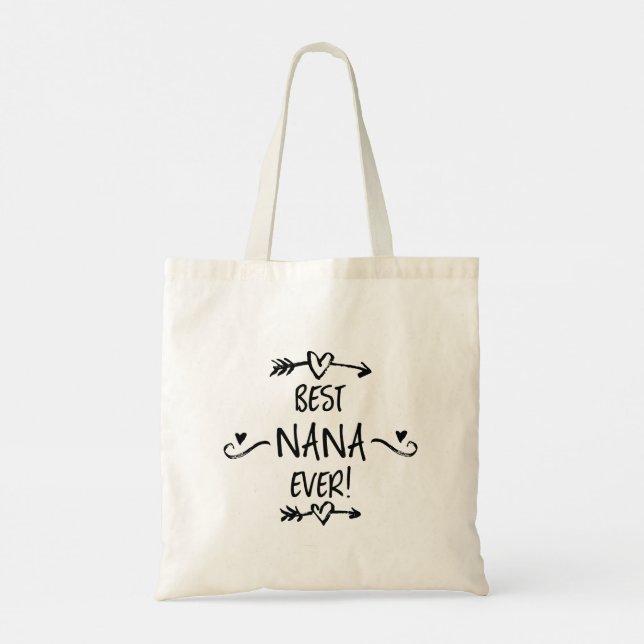 Beste Nana-Tote-Tasche Tragetasche (Rückseite)