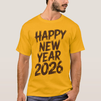 Beste Neujahrsgrüße 2026 für Freunde T-Shirt