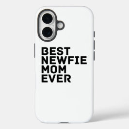 Beste Newfie-Mama je - Neufundland-Hund iPhone 16 Hülle