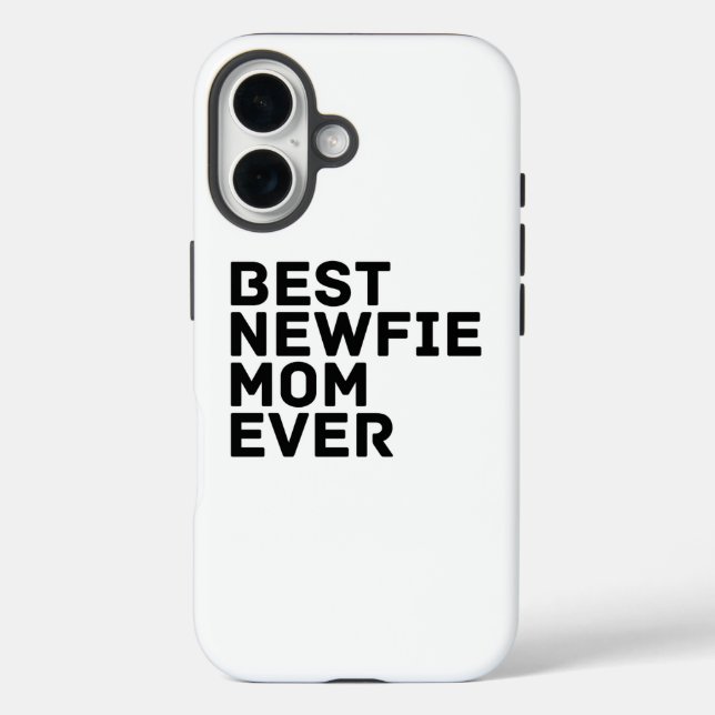 Beste Newfie-Mama je - Neufundland-Hund Case-Mate iPhone Hülle (Rückseite)