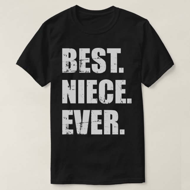 Beste Nichte T-Shirt (Design vorne)