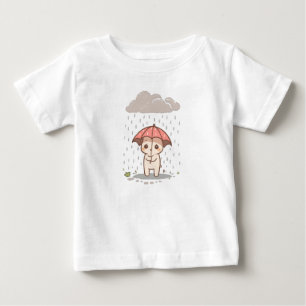 Beste niedliche Kreatur unter Regen Baby T-shirt