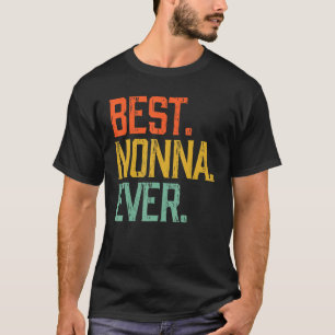 Beste Nonna Aller Zeiten Vintage Muttertag T-Shirt