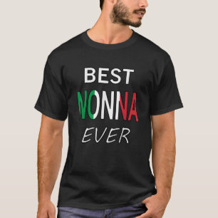 Beste Nonna je Italienischer Privileg Großmutter-G T-Shirt