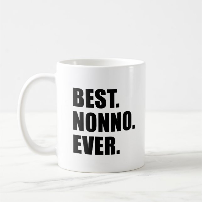 Beste Nonno überhaupt Tasse (Links)