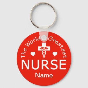 Beste Nurse Schlüsselkette - anpassen! Schlüsselanhänger