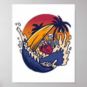 Beste Nzai Pipeline Oahu Hawaii Nordküste Surfen Poster
