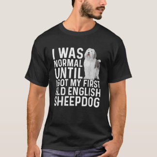 Beste Old English Sheepdog Kunst Für Männer Frauen T-Shirt