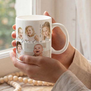 Beste Oma Aller Zeiten 4 Fotos Enkelkinder Kaffeetasse