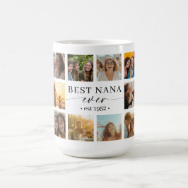 Beste Oma Aller Zeiten Foto-Collage-Mug-Geschenk Kaffeetasse