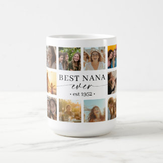 Beste Oma Aller Zeiten Foto-Collage-Mug-Geschenk Kaffeetasse