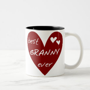 Beste Oma Aller Zeiten T-Shirts und Geschenke mit Zweifarbige Tasse
