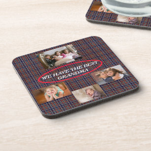 Beste Oma Beauty Coaster Getränkeuntersetzer