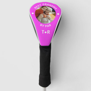 Beste Oma by Par Foto Monogram Golf Head Cover Headcover