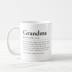 Beste Oma Definition Moderne Großmutter Kaffeetasse