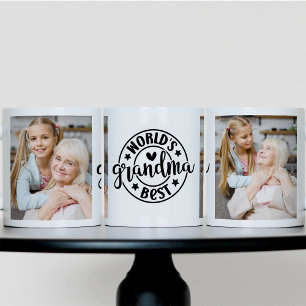 Beste Oma der Welt Foto 3-seitig Kaffeetasse