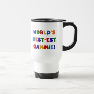 Beste Oma der Welt Geschenke in hellen Farben Reisebecher